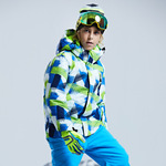 酷洛星 Детский лыжный водонепроницаемый удерживающий тепло лыжный костюм, дышащая куртка, увеличенная толщина