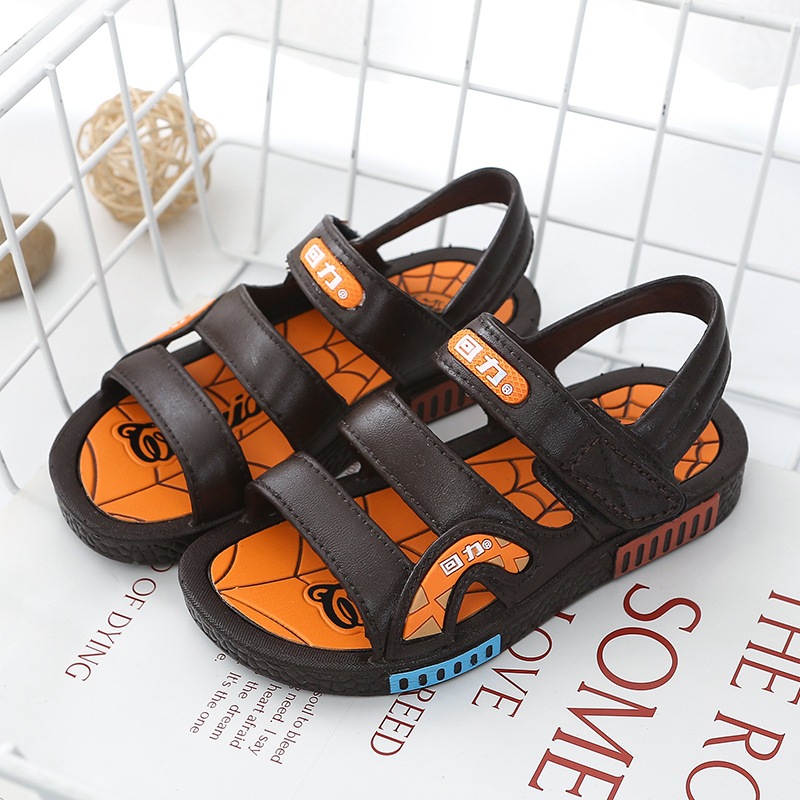 Warrior children's shoes Sandals 2020 new pattern Korean Edition summer children soft sole The little boy Boy Casual shoes wholesale