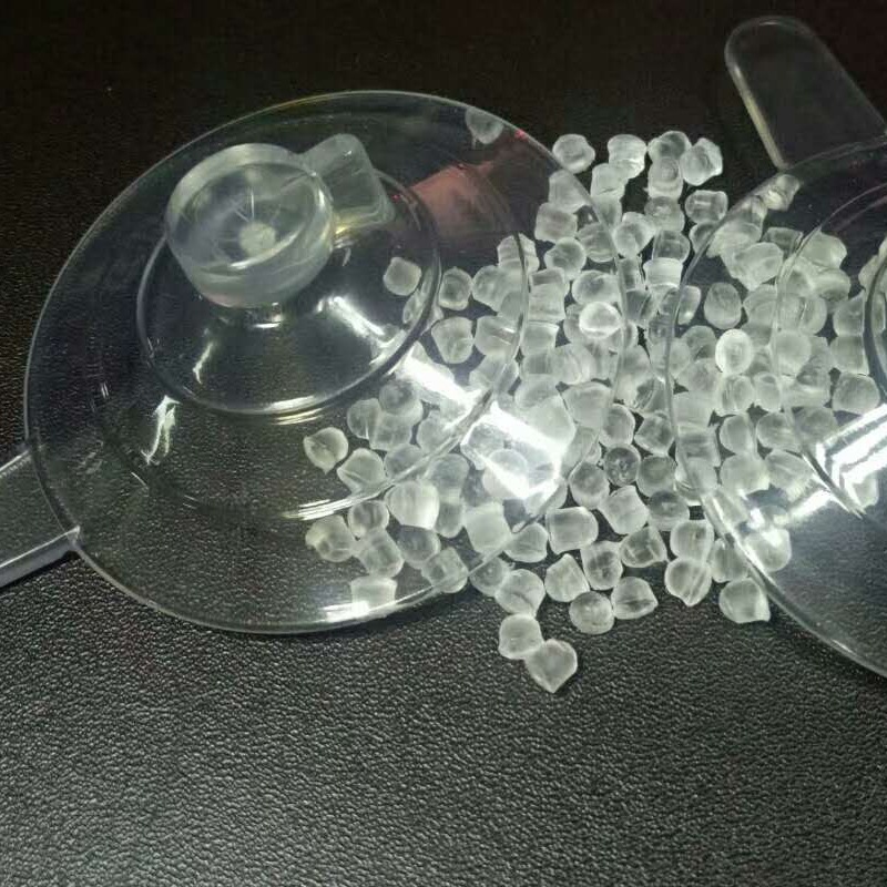 食品级PVC透明60度颗粒无异味 吸附力好 注塑级透明PVC60度吸盘料