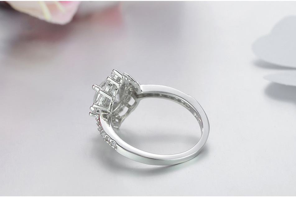 2021 Engagement Rings Cheap Wedding Rings Super Flash Diamond Promise