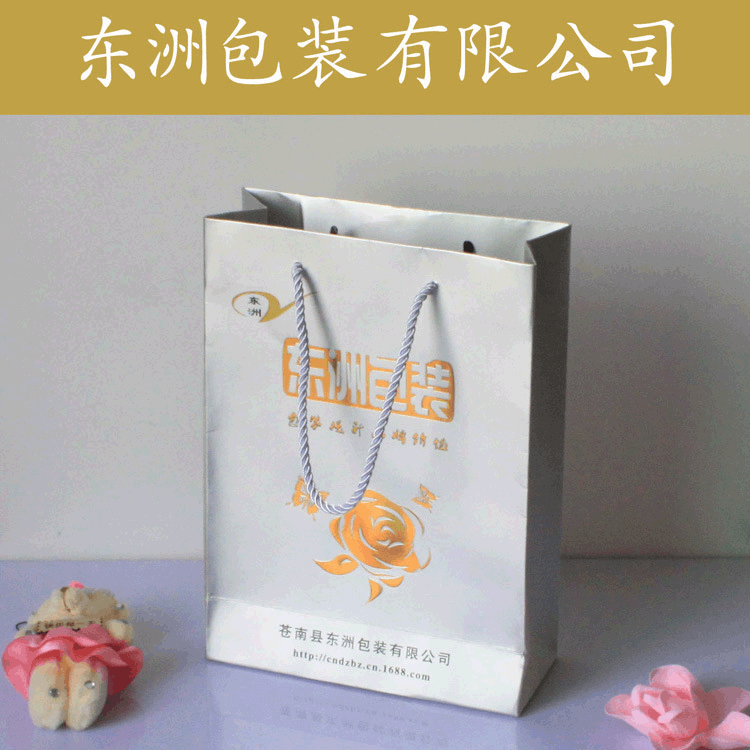 温州优质厂家一条龙生产 服装纸袋 购物袋 广告袋 礼品纸袋定做