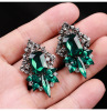 Retro accessory, fashionable acrylic earrings from pearl, wholesale, European style, Aliexpress