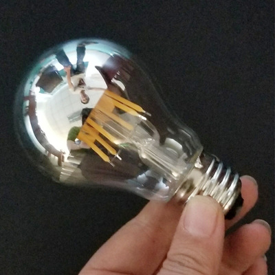 厂家批发科普佳低碳环保A60半电镀铝爱迪生无影复古丝灯泡