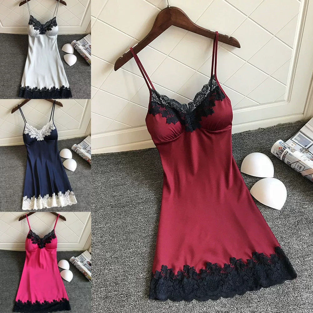 Кружевное slip платье, пижама, Aliexpress, Amazon, (Физ)