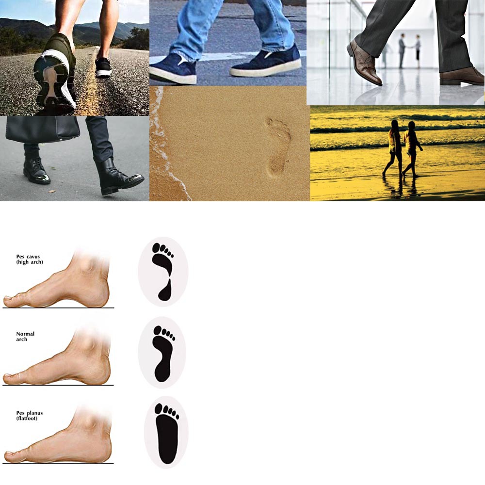 Orthotic Insoles With Arch Support For Flat Feet And Shock Absorption_voghion.com