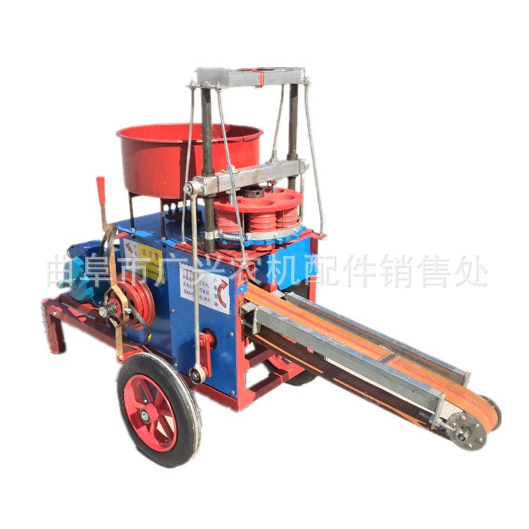 5*7育苗制钵机价格 手推式育苗压钵机 柴油动力打钵机