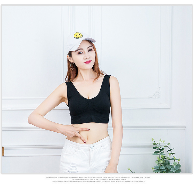 New Lace Sports Underwear Sexy Bra Wrap-up Anti-light Tube Top Safe Gather-up Comfortable Bra