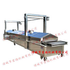 全自动油炸机/诸城市油炸机/厂家直销/油炸机品牌图片