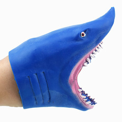 TPR Plastic Blue Shark Hand Puppet Glove Toy Story Play Puppet Prop Amazon