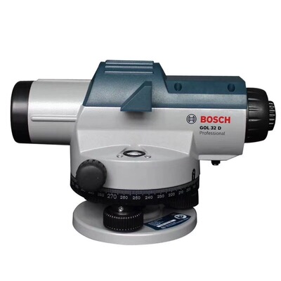 博世GOL32D自动安平水准仪 BOSCH32倍博世土建工地找平测量水平仪|ru
