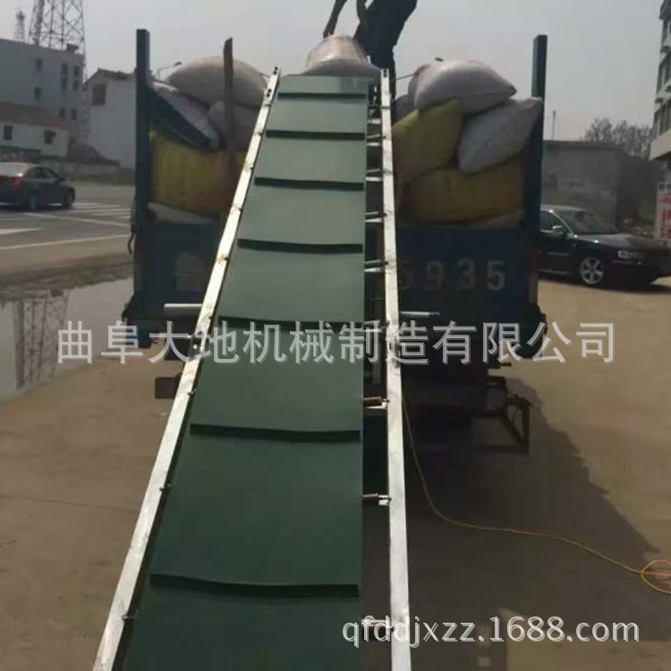 堆垛黄沙装车长距离皮带输送机 移动式伸缩式皮带机 粮食传送机