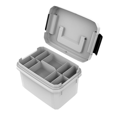 Home Portable Plastic Medical Box Double Layer Emergency First Aid Medicine Box Family Children's Medicine Storage Box Hospital Pharmacy Medicine Box