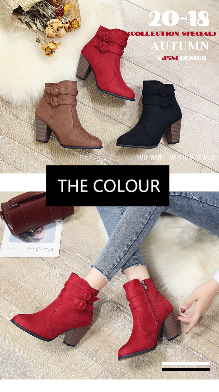 Bottes femme en Daim - Ref 3355176 Image 25