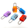 Luggage password lock -zinc alloy password lock password small hanging lock mini cartoon password lock wine bottle lock