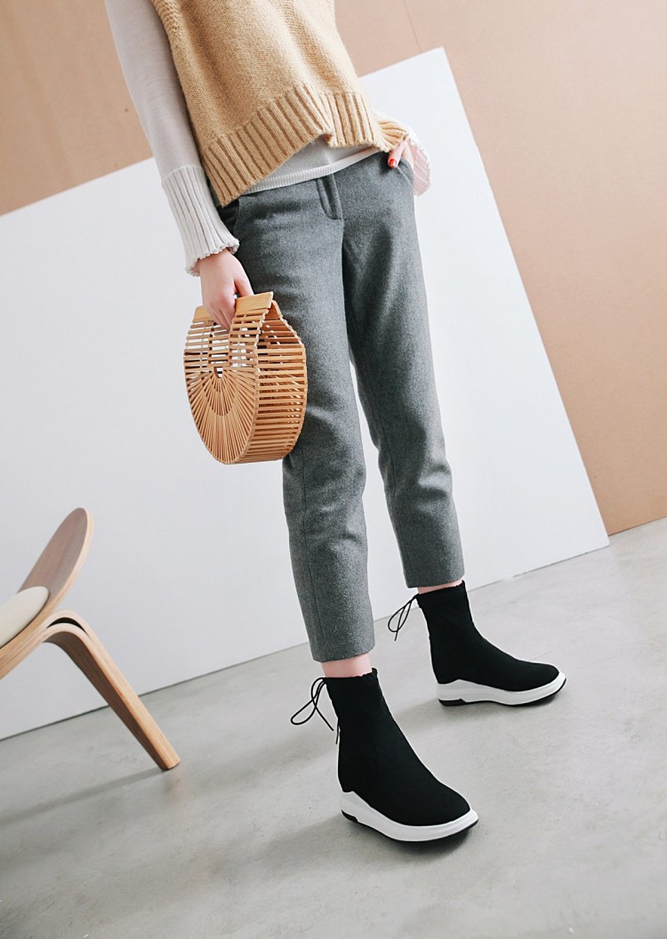 Bottes femme PAPILLON en Daim - Ref 3355491 Image 7