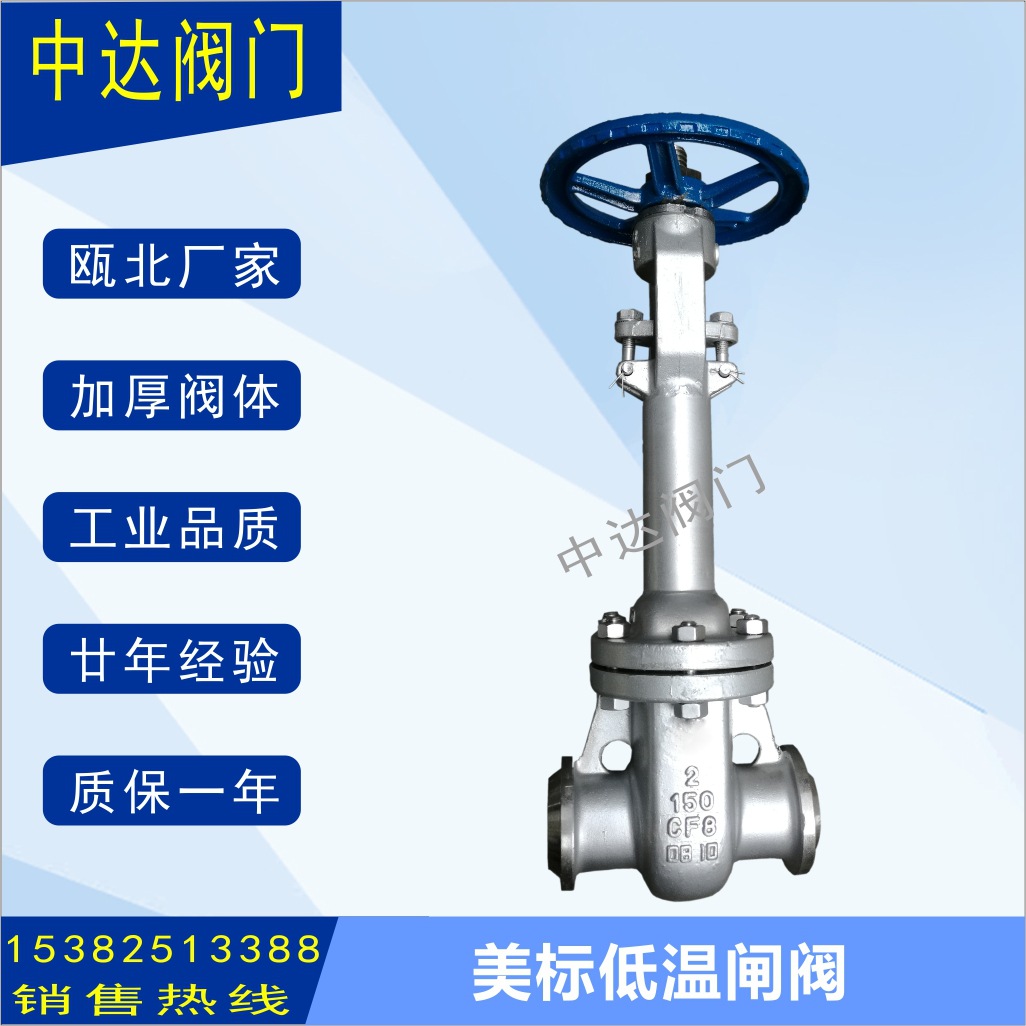 DZ61W/H-16P 304不锈钢低温闸阀
