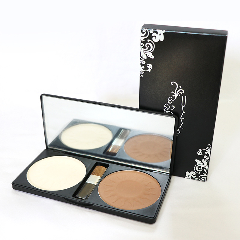 化妆师推荐MYG丝绸细滑修容粉饼侧影高光粉饼影楼初学者提亮肤色|ms