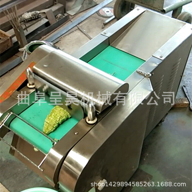 不锈钢多功能电动切菜机切干豆腐丝切菱形片机用途广直销浙江