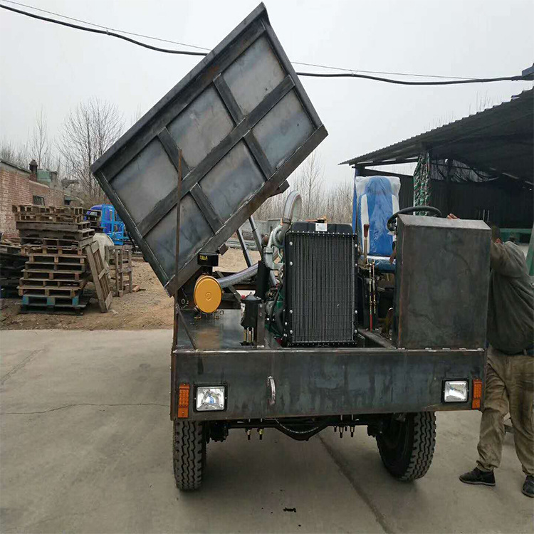 厂家工程工地用四驱二驱自卸翻斗运输车