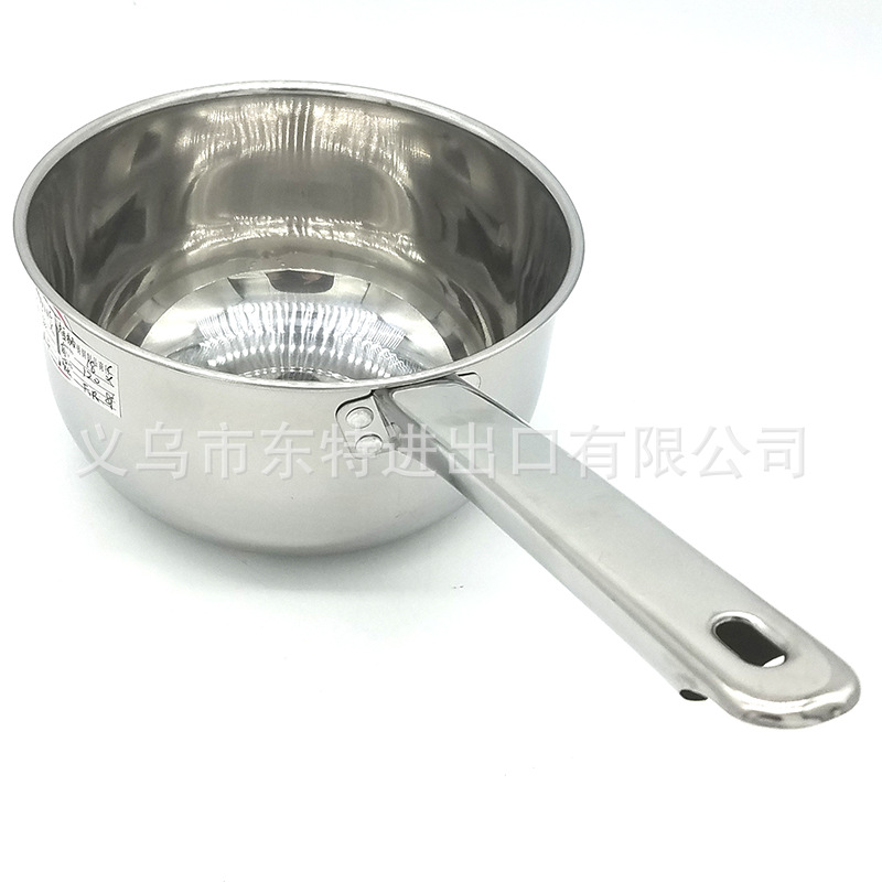 Factory direct sales of stainless steel water spoons, thickened and deepened water ladles, non-magnetic long-handled and short-handled soup ladles, water spoons for scooping water, soup spoons detail image 4