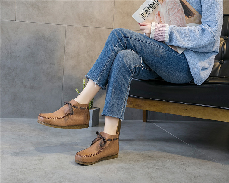 Bottes femme en En cuir - Ref 3354750 Image 12