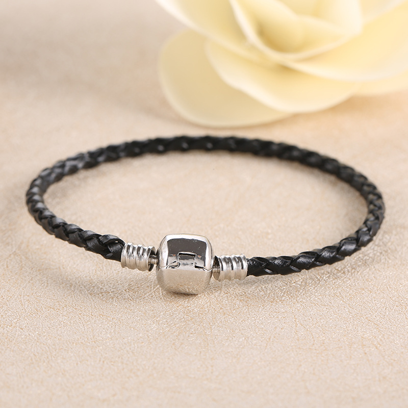 DIY Leather Beaded Bracelet 5