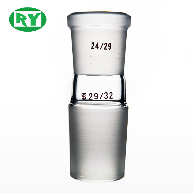 上海禾汽 实力厂家 玻璃转接头 转接头口小塞大  玻璃仪器 转接口