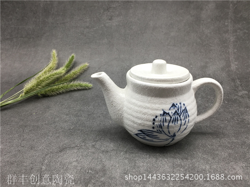 日式醬油壺 陶瓷餐具 醋瓶 調味罐 廚房三件套味具 創意醬油瓶