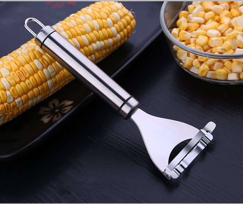 批发玉米脱粒器玉米刨不锈钢玉米粒刨刀剥离器玉米刨粒1件代发