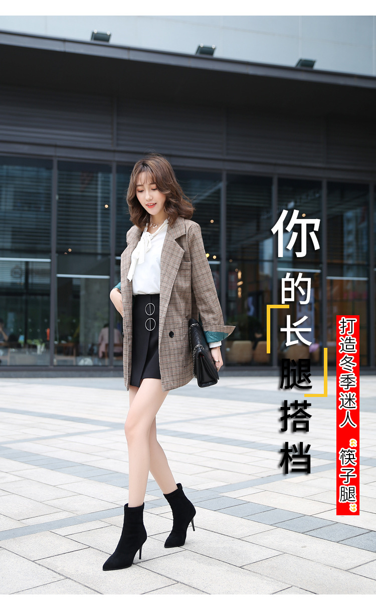 Bottes femme CHUANGMEIQI en Velours de mouton - Ref 3355487 Image 8