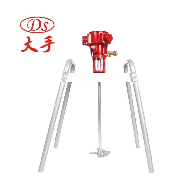 大手DS3-5平台式5加仑搅拌机油漆涂料乳胶腻子灰固定式气动搅拌机