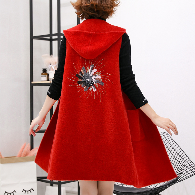 Gilet femme AUTOMNE DE BASE en Tricot - Ref 3316424 Image 10