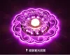 High-gloss pink/purple light concealed installation