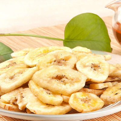 Special purchases for the Spring Festival Casual snacks Banana chips Dried bananas in bulk new goods 500 G bulk wholesale