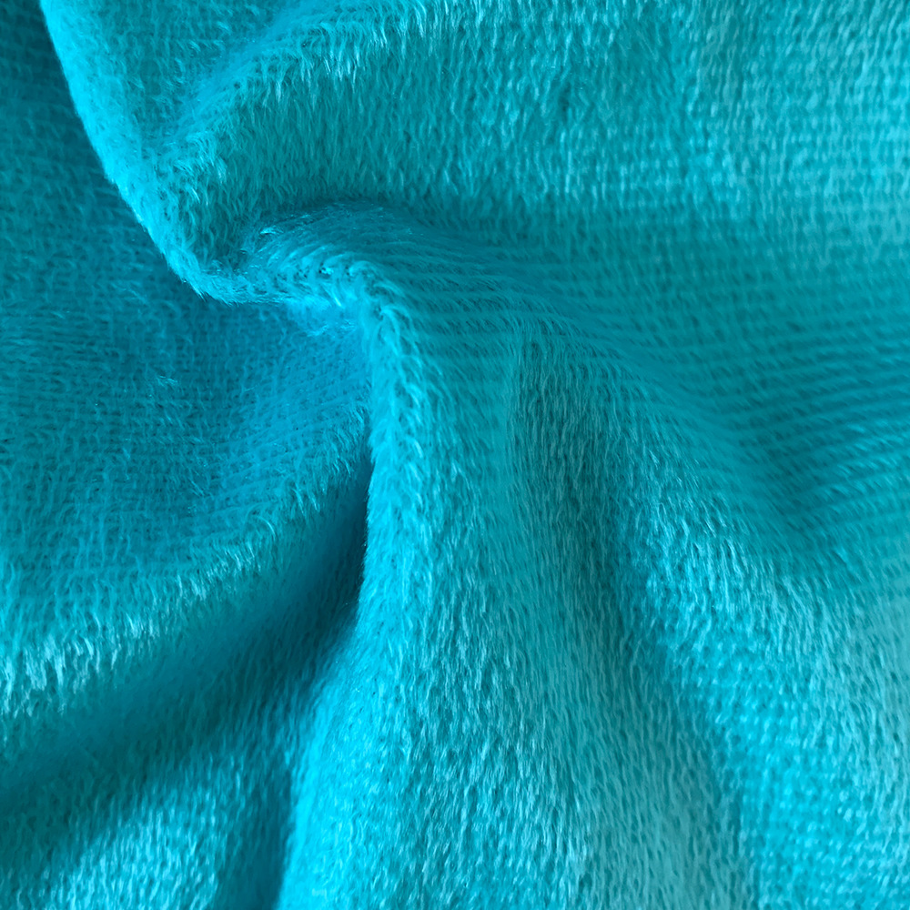 厂家直销毛毯玩具抱枕家纺家居童装 经编仿超短毛绒剪毛布