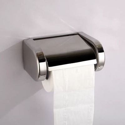 批发工程不锈钢纸巾架卷纸架厕所纸巾盒浴室防水纸盒卫生间厕纸架|ms
