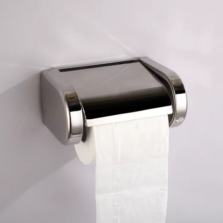 批发工程不锈钢纸巾架卷纸架厕所纸巾盒浴室防水纸盒卫生间厕纸架|ms