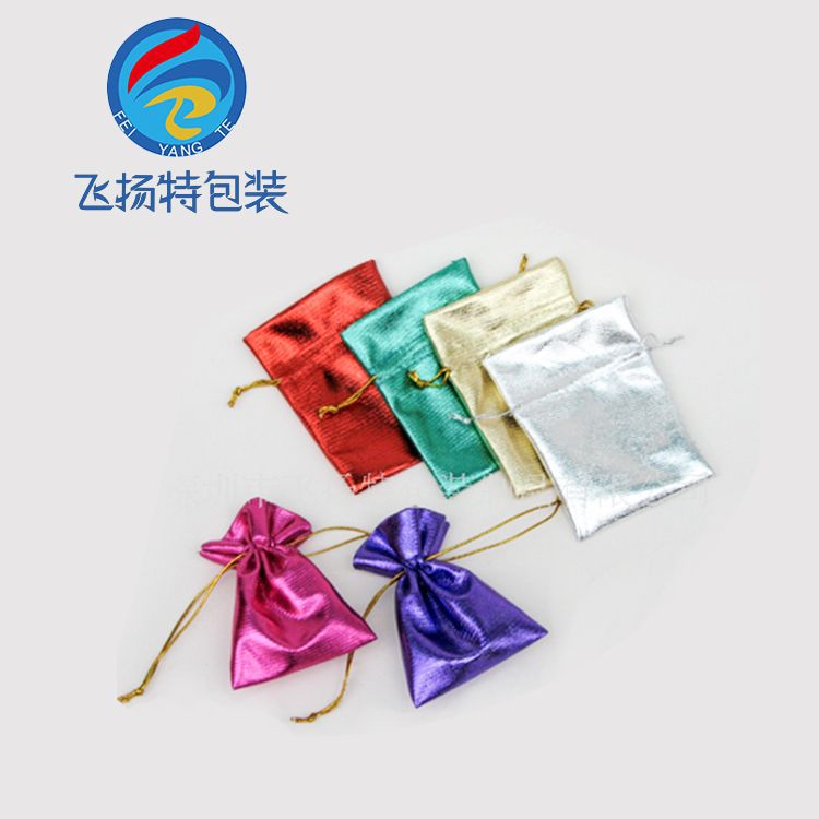 厂家直销 定做金银布袋 香包袋 香料包装袋 纱袋 深圳专业制袋厂