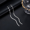 Long fashionable universal earrings, wish, suitable for import, simple and elegant design