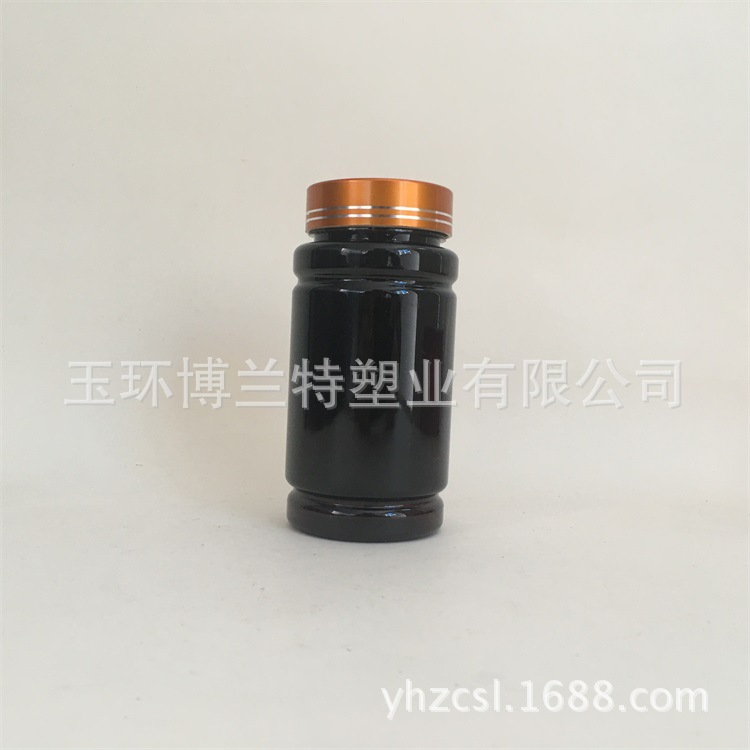 175ml中直棕色塑料瓶 pet竹节塑料瓶 医药包装塑料瓶防漏