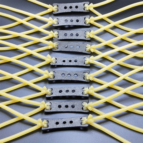 Slingshot wholesale plain color 1745 rubber band latex tube round rubber band set traditional slingshot rubber band stainless steel slingshot skin