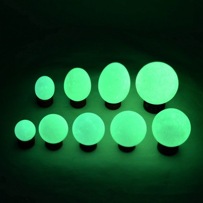 Manufactor Direct selling Iceland spar Luminous ball Fluorescent ball Luminous stone Night Pearl Matte type Noctilucent The ball base wholesale