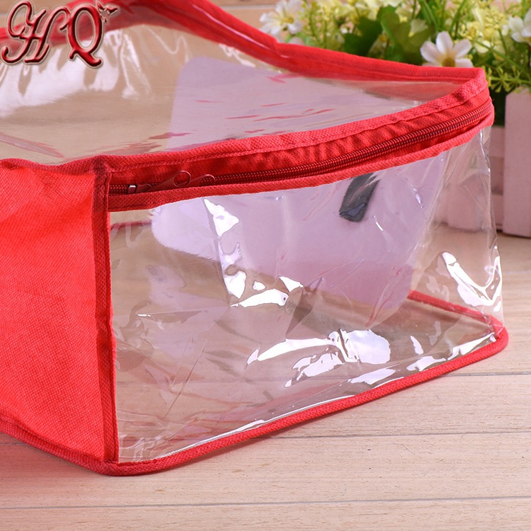 Foreign trade pvc blanket packaging bags, non-woven fabric bags, transparent plastic home textile packaging bags pic 22