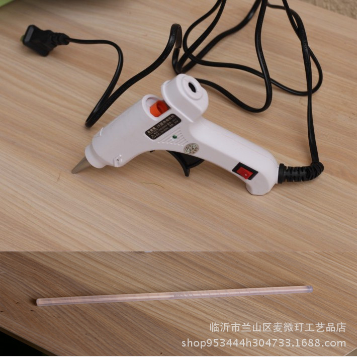 热熔胶枪手工电热熔家用胶水小号棒棒热融胶抢塑料胶条胶棒批发
