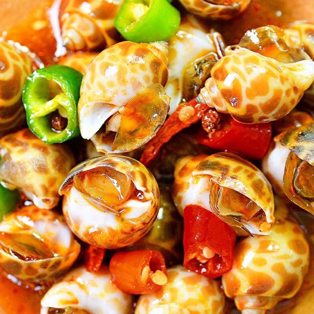 Jinsheng Spicy and spicy Snails 270g precooked and ready to be eaten Seafood Aquatic products snacks Freezing Aquatic products wholesale Spicy and spicy Small seafood