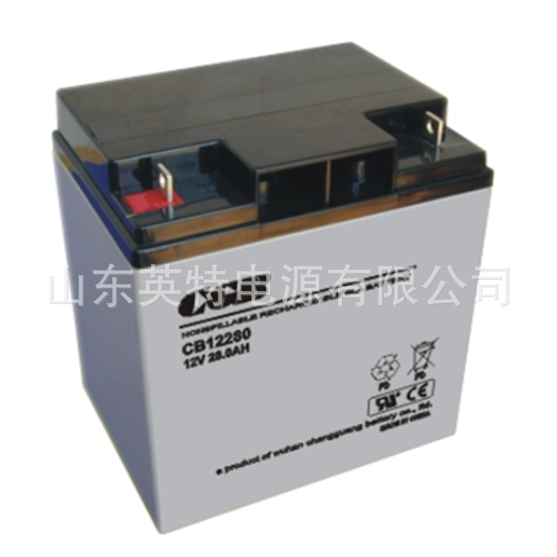 CGB/长光蓄电池CB12280 长光免维护铅酸蓄电池12V28AH