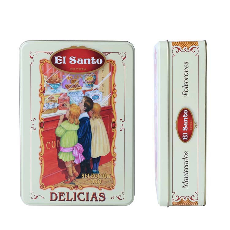 方形马口铁食品包装盒马口铁巧克力包装盒饼干包装罐