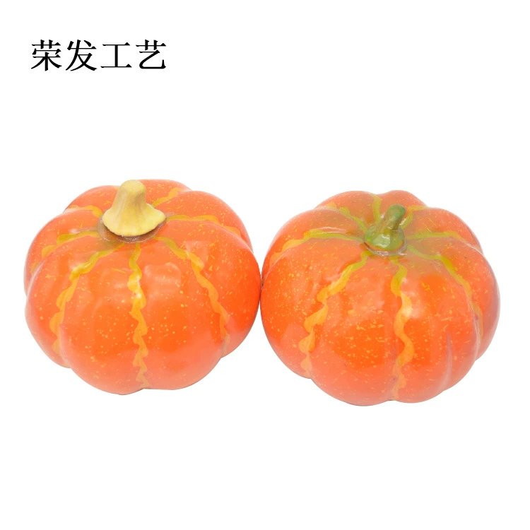 Factory Direct Simulture Simulation Vegetables 200#Pumpkin Bubble Pumpkin Decoration Wholesale