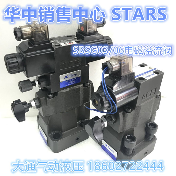 STAIS电磁溢流阀SBSG-03/06/10-1PN/2PN-2B2/2B3B/3C3/2B5A-A2D2