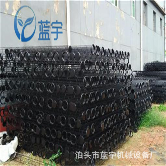 有机硅除尘骨架 褶皱式袋笼 定制异型骨架 两节式骨架